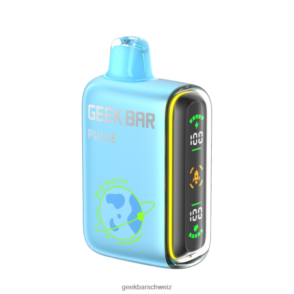 Geek Bar Kit - Geek Bar Pulse 15.000 Einweg-Vaporizer 4264845 blaues Razz-Eis