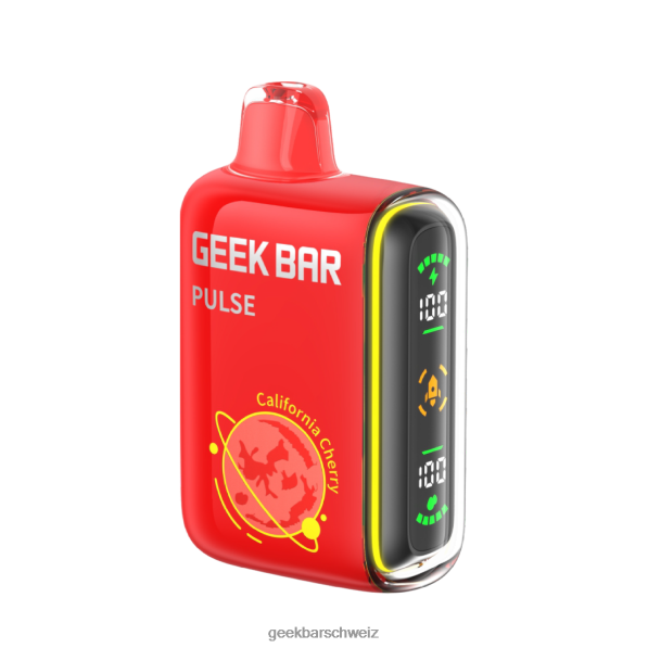 Geek Bar Online Bestellen - Geek Bar Pulse 15.000 Einweg-Vaporizer 4264846 kalifornische Kirsche