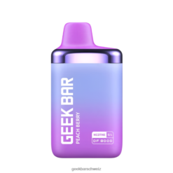 Geek Bar Einweg E-Zigarette - Geek Bar df8000 Einweg-Vaporizer 42648182 Pfirsichbeere