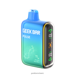 Geek Bar Nikotin - Geek Bar Pulse 15.000 Einweg-Vaporizer 4264860 Skorpionblau-Minze