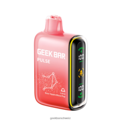 Geek Bar Vape - Geek Bar Pulse 15.000 Einweg-Vaporizer 4264853 Libra saurer Apfel-Blow-Pop