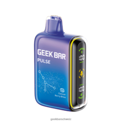 Geek Vape Verdampfer - Geek Bar Pulse 15.000 Einweg-Vaporizer 4264847 Krebsbeeren-Glückseligkeit