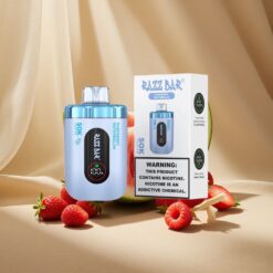 Razz Bar 50K Züge Himbeere Wassermelone Einweg-Vape Typ-C Aufladbar 2% Nikotin