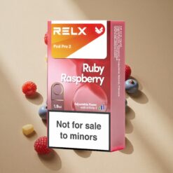 RELX Pod Pro 2 600 Züge Blaue Himbeere 1,9ml Nikotinfrei