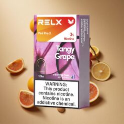 RELX Pod Pro 2 600 Züge Saure Traube Nikotingehalt: 3%