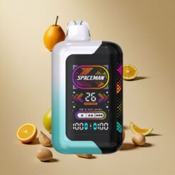 SMOK SPACEMAN SP40000 Frische Minze Wegwerf-Vape mit 40000 Züge und 20ml Flüssigkeitskapazität